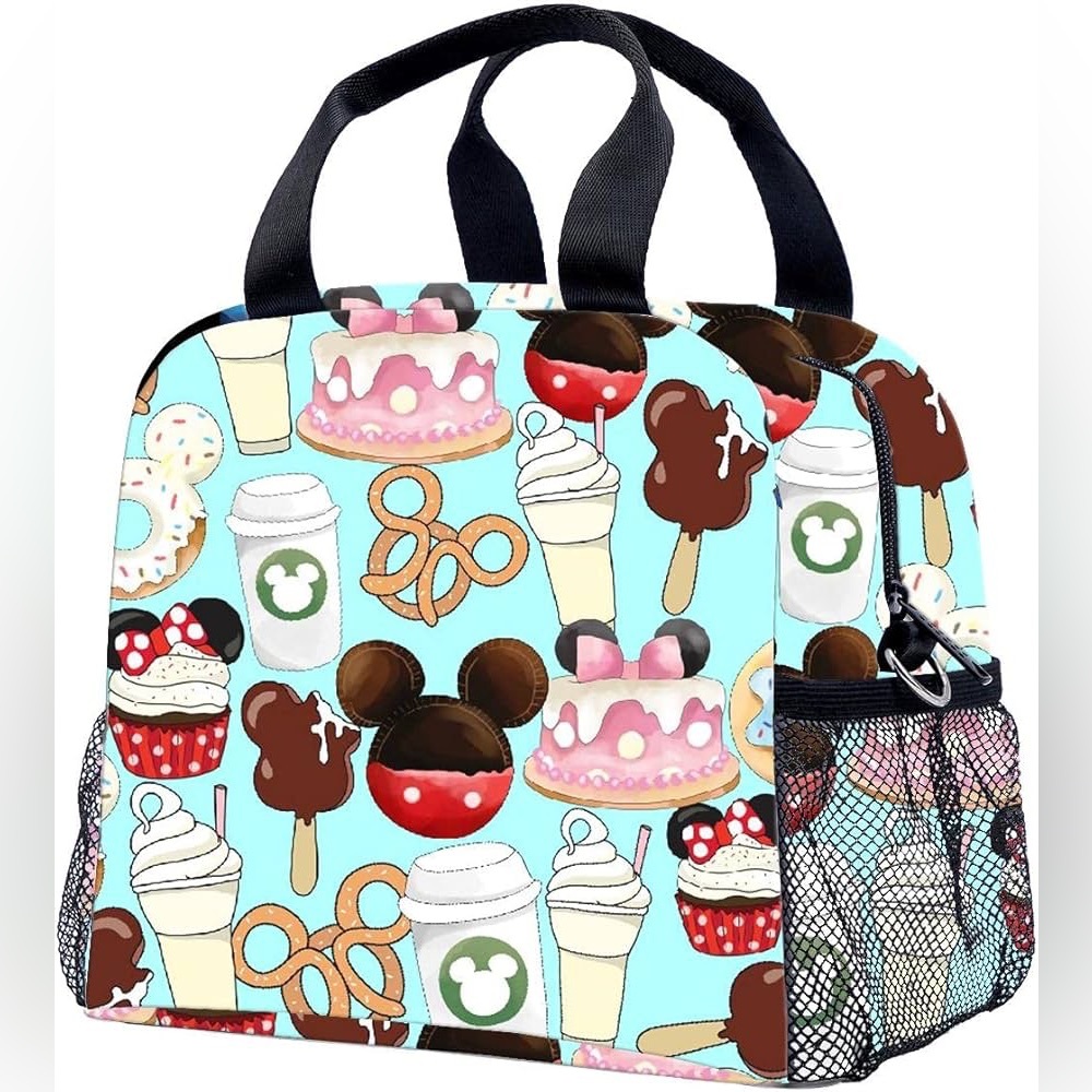 VVD | Disney Parks Snacks Cartoon Reusable lunch box Insulated tote bag